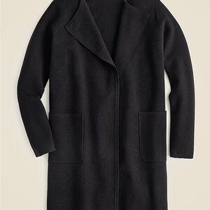 J Crew long drape sweater